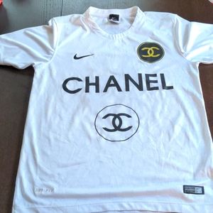 NIKE CHANEL Football Jersey SZ S